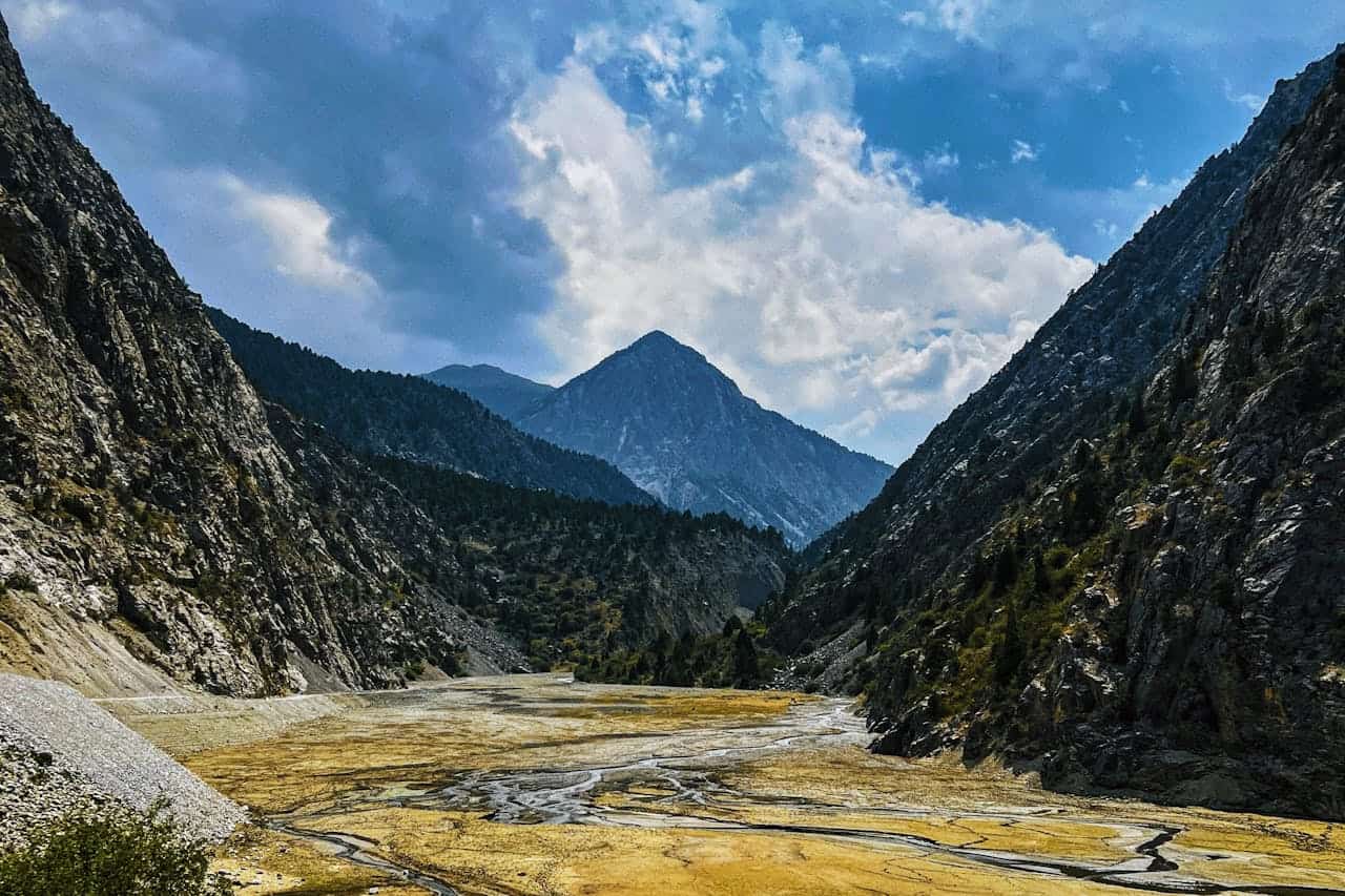 جبل في قيرغيزستان